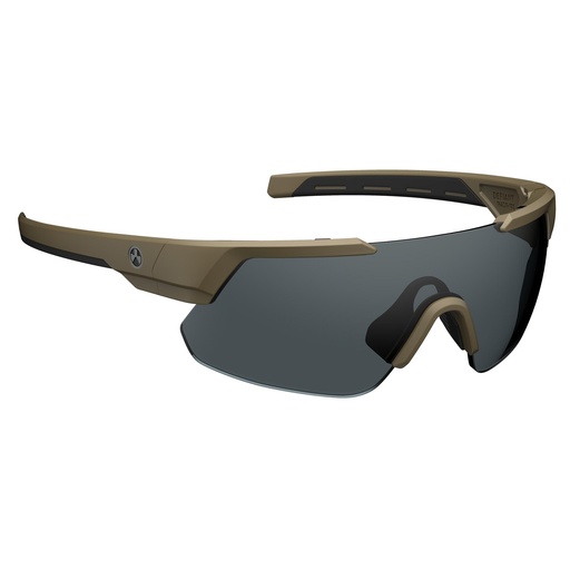 [MAG1044-1-245-1100] Magpul Industries Defiant Eyewear Flat Dark Earth Frame with Gray Polarized Lens 