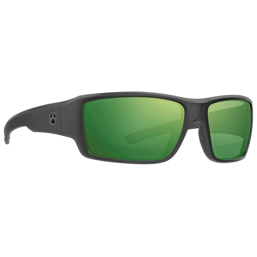 [MAG1132-1-001-4050] Magpul Industries Ascent Eyewear Polarized Black Frame Violet Lens Green Mirror 