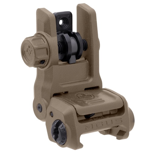 [MAG1167-FDE] Magpul Industries MBUS 3 Back-Up Rear Sight Rapid-Select Rear Aperture System  Flat Dark Earth 