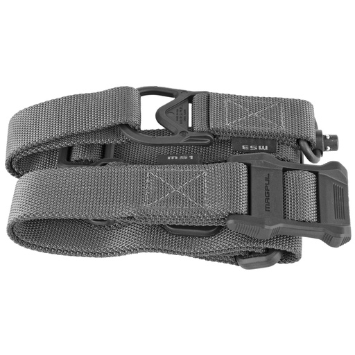 [MAG515-GRY] Magpul Industries MS3 Single QD Sling Fits AR Rifles Gen 2 Gray 