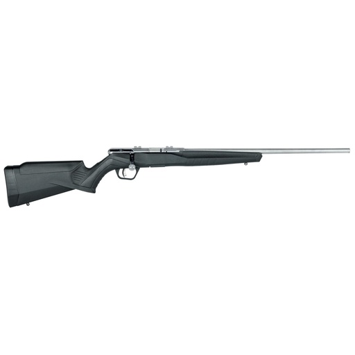 [70802] Savage B17 17HMR 21" Black Synthetic Stock Stainless Barrel Right Hand 10 Round