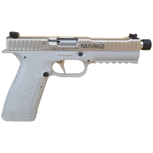 [AFS1MII-9-SL-17] American Precision Firearms Strike One 9MM 5.4" Threaded Barrel Silver 17 Round
