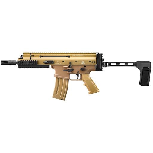 [38-101883] FN Scar 15P 5.56 7.5" FDE SB Tactical Brace OR 30 Round