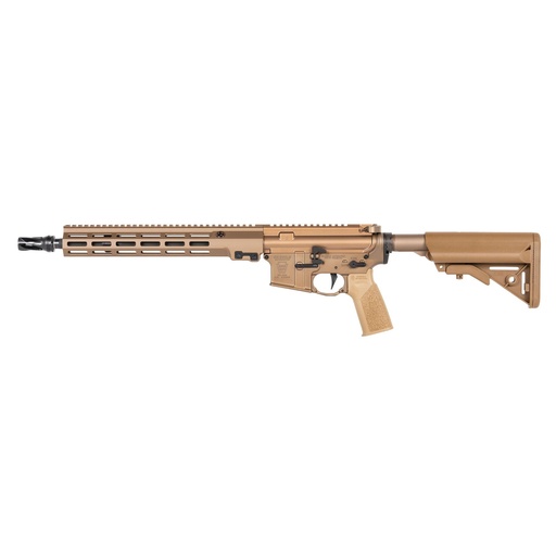 [08-479S] Geissele Super Duty Mod1 5.56 13.9" Pinned & Welded Mid-Length Gas System Desert Dirt