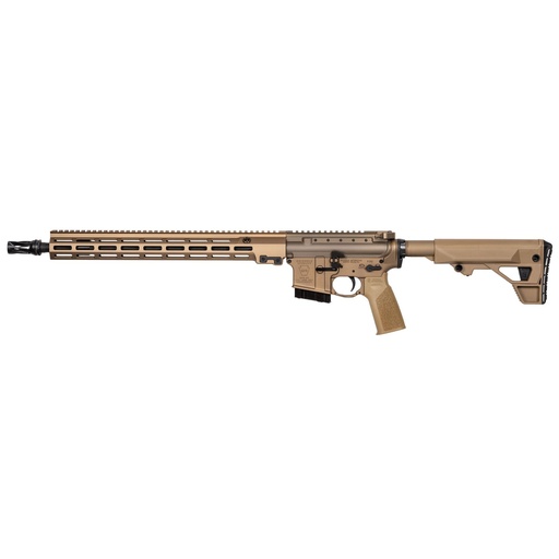 [08-374S] Geissele Freedom Rifle 6MM ARC 18" Cold Hammer Forged Barrel Desert Dirt Anodized SBS Buttstock