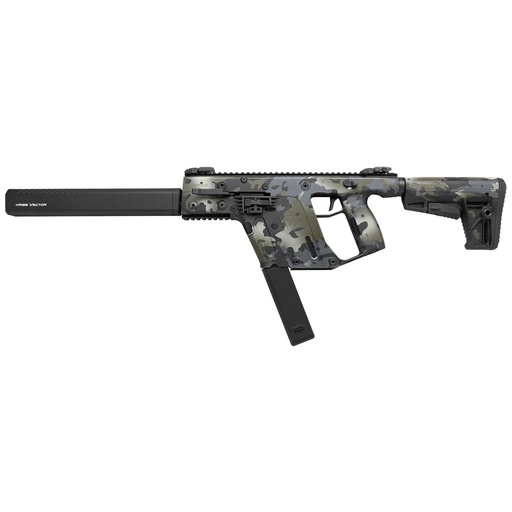 [KV90-CMCBLK20] KRISS VECTOR CRB 9MM 16" Threaded Barrel MultiCam Black 40 Round Capacity
