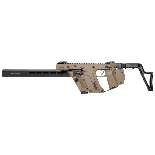 [KV10-3CFD03] KRISS VECTOR CRB 10MM 16" Threaded Barrel FDE CA