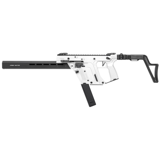[KV45-3CAP00] KRISS VECTOR CRB .45 ACP 16" Threaded Barrel Adjustable Folding Stock Alpine White