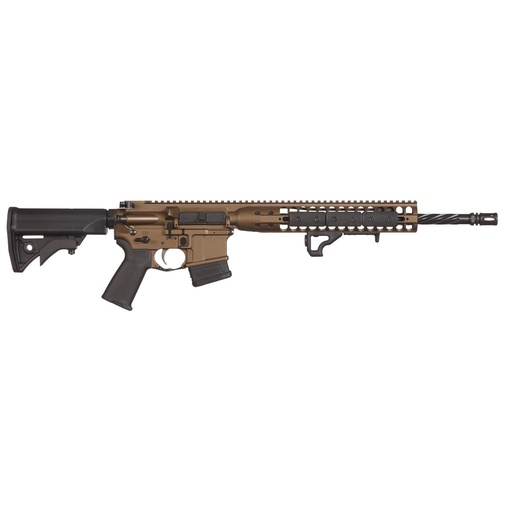 [ICDIR5BB16COM] LWRC Direct Impingement Rifle 5.56 NATO 16.1" Burnt Bronze Heavy Barrel