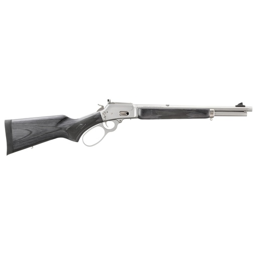 [70452] Marlin 1894 Trapper .357 Magnum 16.1" Threaded Matte Silver Black Laminate 8 Round