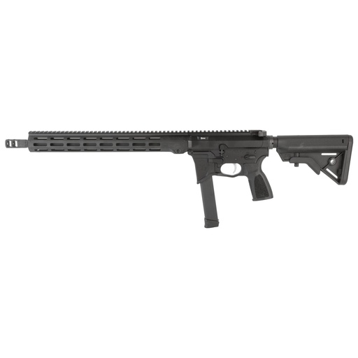 [MXM-48202] Maxim MD9 9MM 16" Threaded Barrel Cerakote Black M-Lok Compatible Handguard 33 Round