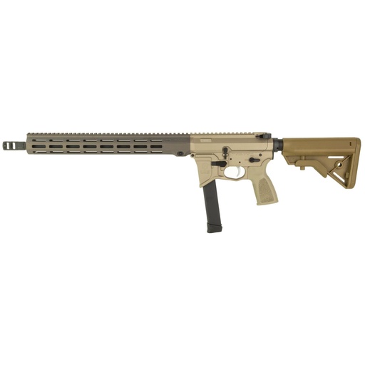 [MXM-48203] Maxim MD9 9MM 16" Threaded Barrel M-Lok Compatible Handguard FDE 33 Round