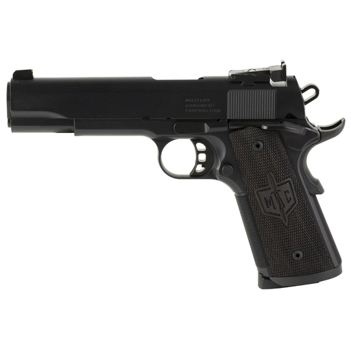 [10100536] Military Arms Corporation MAC 1911 .45 ACP 5" Black QPQ Finish 8 Round