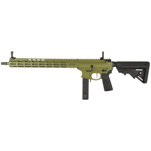 [02000833-BG] Noveske NOVESKE9 9MM 16" Threaded M-LOK Bazooka Green 32 Round
