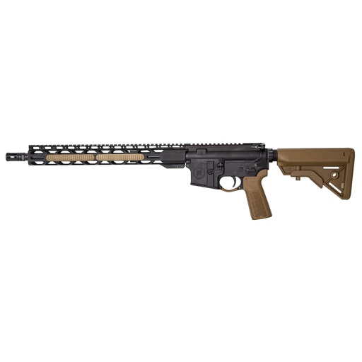 [FR16-300HBAR-15RPR-CB] Radical Firearms RF-15 .300 Blackout 16" Barrel Anodized Finish Black/Coyote Brown 30 Round