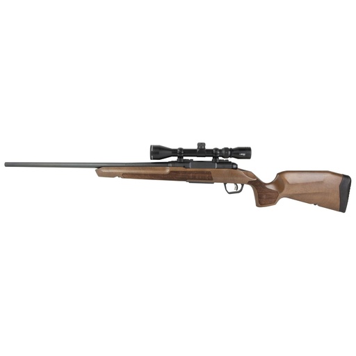 [32260] Savage Axis 2 XP Hardwood 6.5 Creedmoor 22" Matte Black Hardwood Stock 4 Round Includes 3-9X40mm Scope