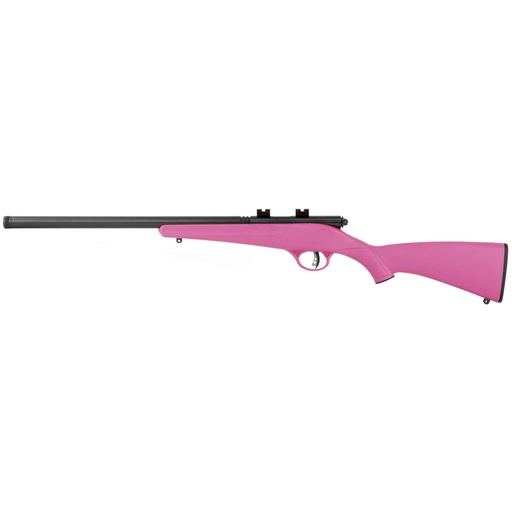 [13835] Savage Rascal FV-SR .22LR 16.125" Threaded Barrel Right Hand Pink Synthetic Stock