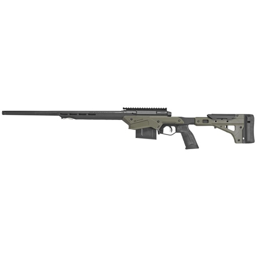 [57551] Savage Axis II Precision .308 22" Heavy Barrel Matte Black/Olive Drab Green Right Hand 10 Round AICS Magazine