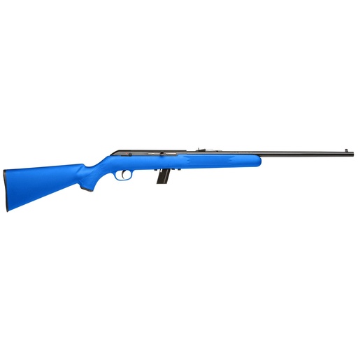 [40217] Savage 64F .22LR 21" Barrel Blue Synthetic Stock 10 Round