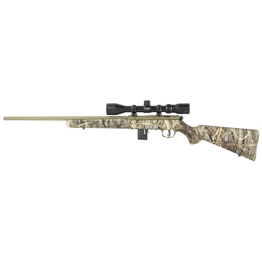 [96867] Savage 93 XP 17 HMR 21" Bolt Action Rifle Matte Brush Camo 10 Round