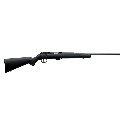 [28700] Savage MKII-FV .22LR 21" Heavy Barrel Black Synthetic Stock 5 Round