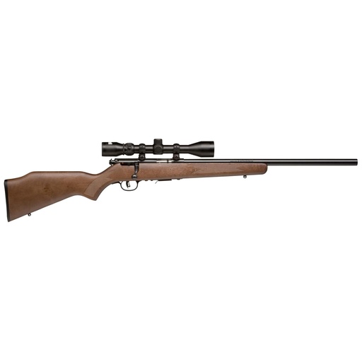 [96222] Savage 93R17GV 17HMR 21" AccuTrigger Wood Stock with 3-9X40mm Scope Right Hand