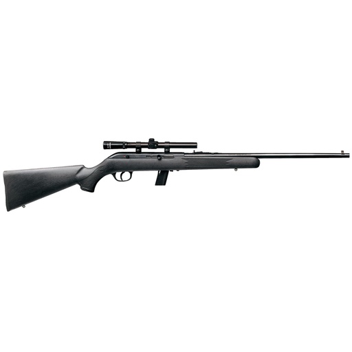 [40000] Savage 64FXP .22LR 21" Semi-Automatic Rifle with 4x15mm Scope, Black Finish, 10 Round Capacity