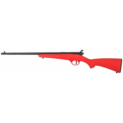 [13795] Savage Rascal .22LR 16.125" Barrel AccuTrigger Red Polymer Stock