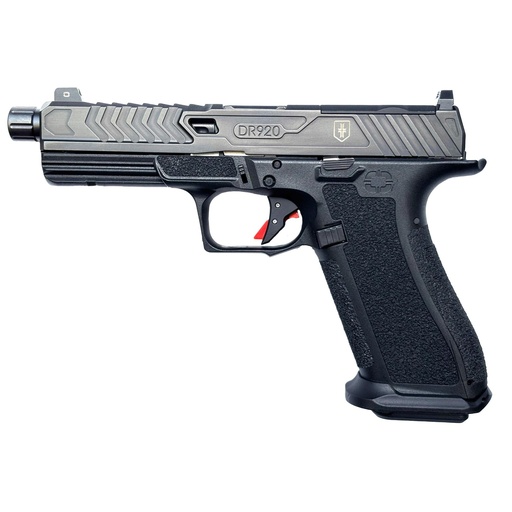 [SS-2075] Shadow Systems DR920 9MM 5" Threaded Barrel Black 17 Round