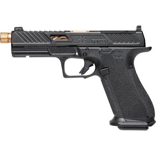 [SS-2009] Shadow Systems DR920 Elite 9MM 5" Threaded Bronze Barrel Optics Ready Black Finish 17 Round