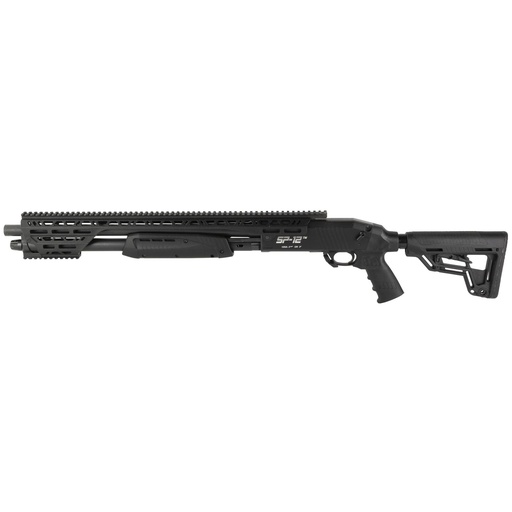 [SP12] Standard Manufacturing SP12 12GA 18.5" Pump Action Shotgun Black 7 Round