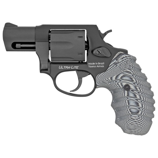 [2-856021ULVZ13] Taurus 856 .38 Special +P 2" Alloy Revolver Black Gray VZ Grips 6 Round