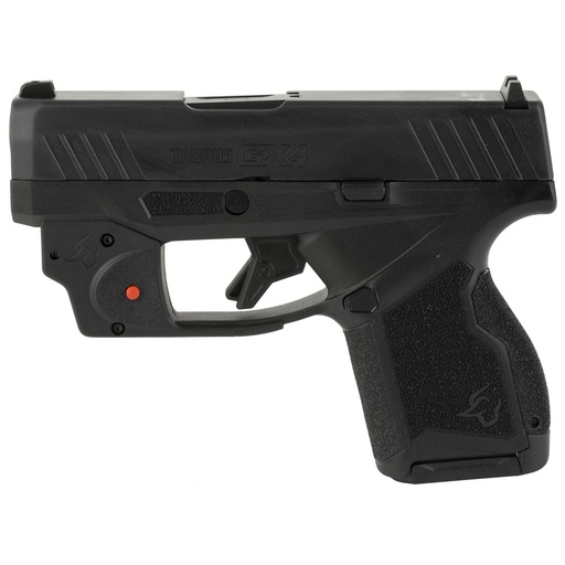 [1-GX4M931VL] Taurus GX4 9MM 3" Red Viridian Laser Black 11 Round