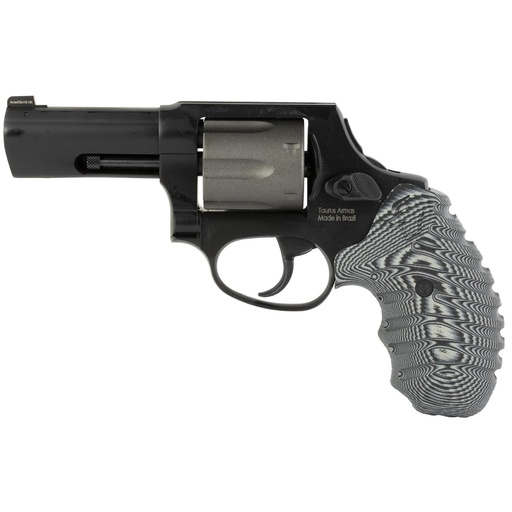[2-8563KCCH-NSVZ] Taurus 856 .38 Special +P 3" Black Cerakote Steel Frame G10 VZ Grips