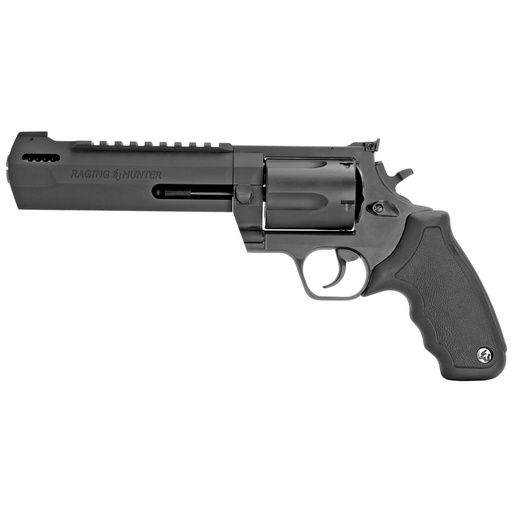 [2-460061RH] Taurus Raging Hunter .460 S&W 6.75" Black Finish Rubber Grips