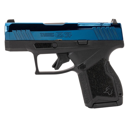 [1-GX4M931-B] Taurus GX4 9MM 3" Adjustable Sights Blue PVD Slide Black Frame 13 Round