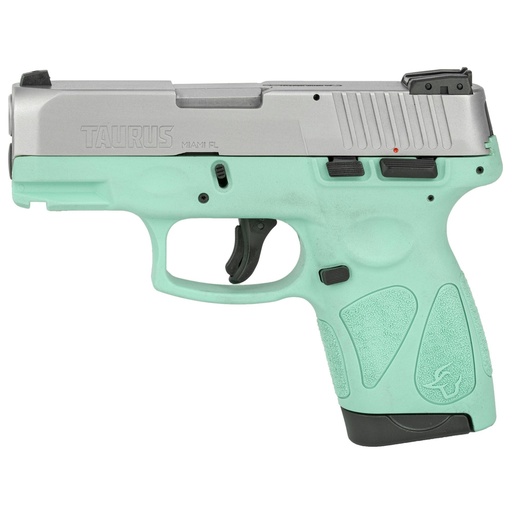 [1-G2S939C] Taurus G2S 9MM 3.2" Cyan/Matte Silver 7 Round