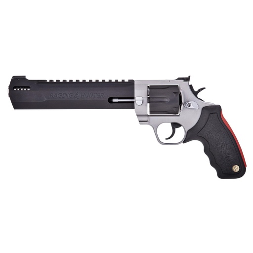 [2-500085RH] Taurus Raging Hunter .500 S&W 8.37" Black/Silver Adjustable Rear Sight 5 Round