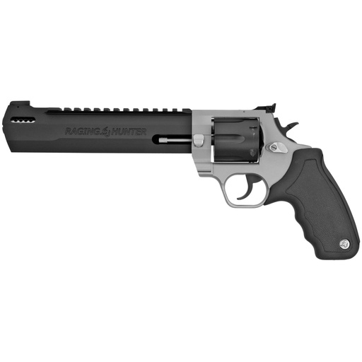 [2-440085RH] Taurus Raging Hunter .44 Magnum 8.37" Ported Barrel Stainless Steel Duo-Tone 6 Round