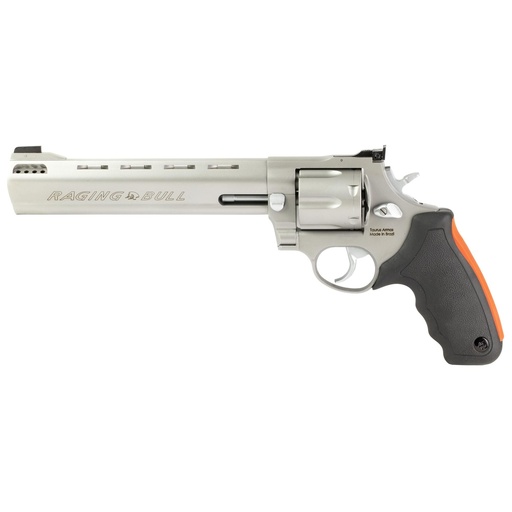 [2-444089] Taurus Raging Bull .44 Magnum 8.37" Barrel Stainless Steel Adjustable Sights 6 Round