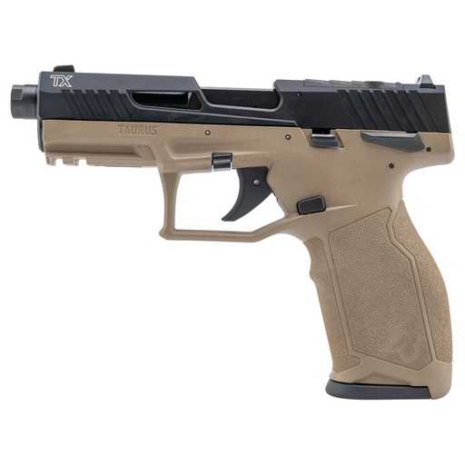 [1-2TX22P141F] Taurus TX22 22LR 4.6" Optics Ready FDE
