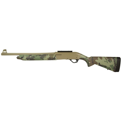 [511320395] Winchester SX4 Extreme Defender 12GA 18.5" Cerakote FDE Woodland Camo 4 Round