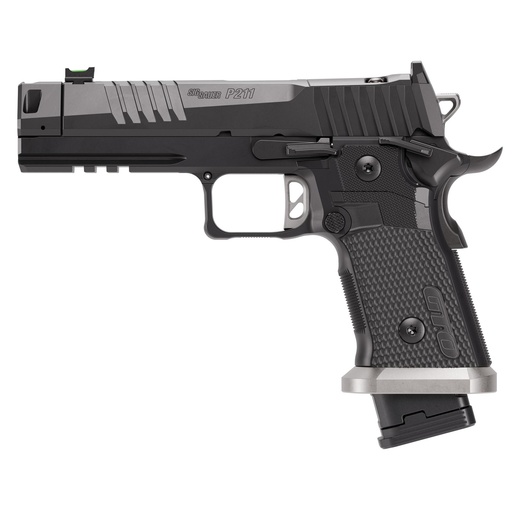 [211F-9-GTO] Sig Sauer P211 9MM 4.4" Optics Ready Black 23 Round