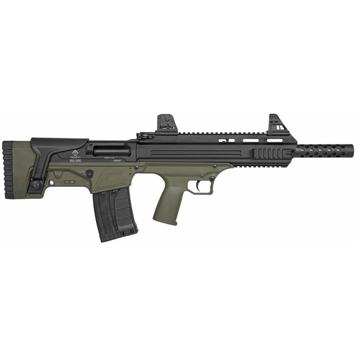 [ATIG12BDG] American Tactical Bulldog 12GA 18.5" Bullpup Semi-Automatic Shotgun Black/Olive Drab Green 5 Round