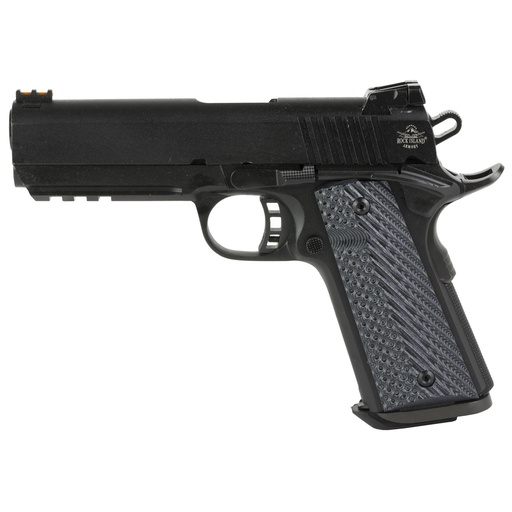 [51994] Armscor Tac Ultra 10MM 4.25" Black Metal Frame Pistol, Adjustable Sights, 8 Round Capacity