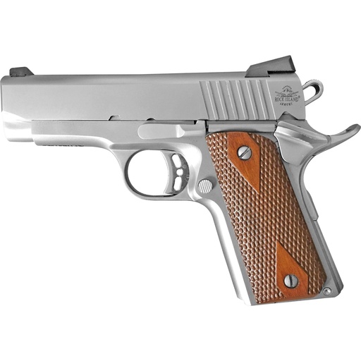 [51868] Armscor ECS .45 ACP 3.63" Compact Metal Frame Pistol Matte Stainless 7 Round