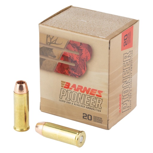 [32143] Barnes Pioneer .45 Colt 200 Grain Flat Nose Triple Shock X 20 Round Box