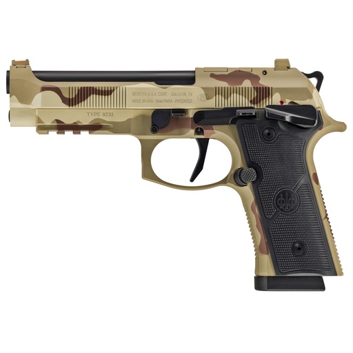 [SPEC0732A10] Beretta 92XI 9MM 4.7" Barrel DCU Camo 10 Round