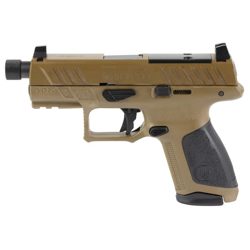 [JAXA1C917TACFDE] Beretta APX A1 Tactical 9MM 4.2" Threaded FDE 17 Round Capacity