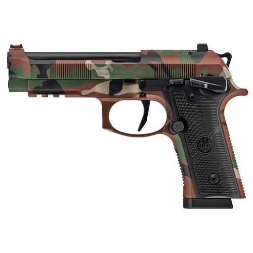 [SPEC0731A18] Beretta 92XI 9MM 4.7" Barrel Combat BDU Camo 18 Round